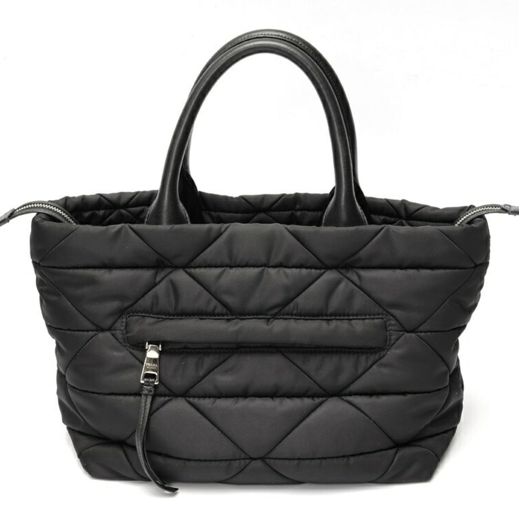 Prada Black Nylon Tote Bag (Pre-Owned)