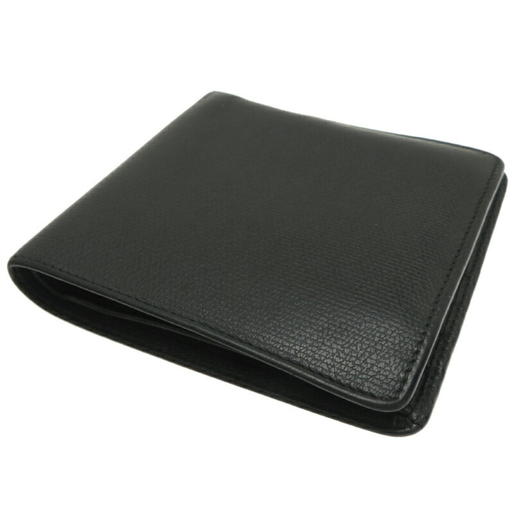 Chanel Black Leather Wallet (Bi-Fold) (Pre-Owned)