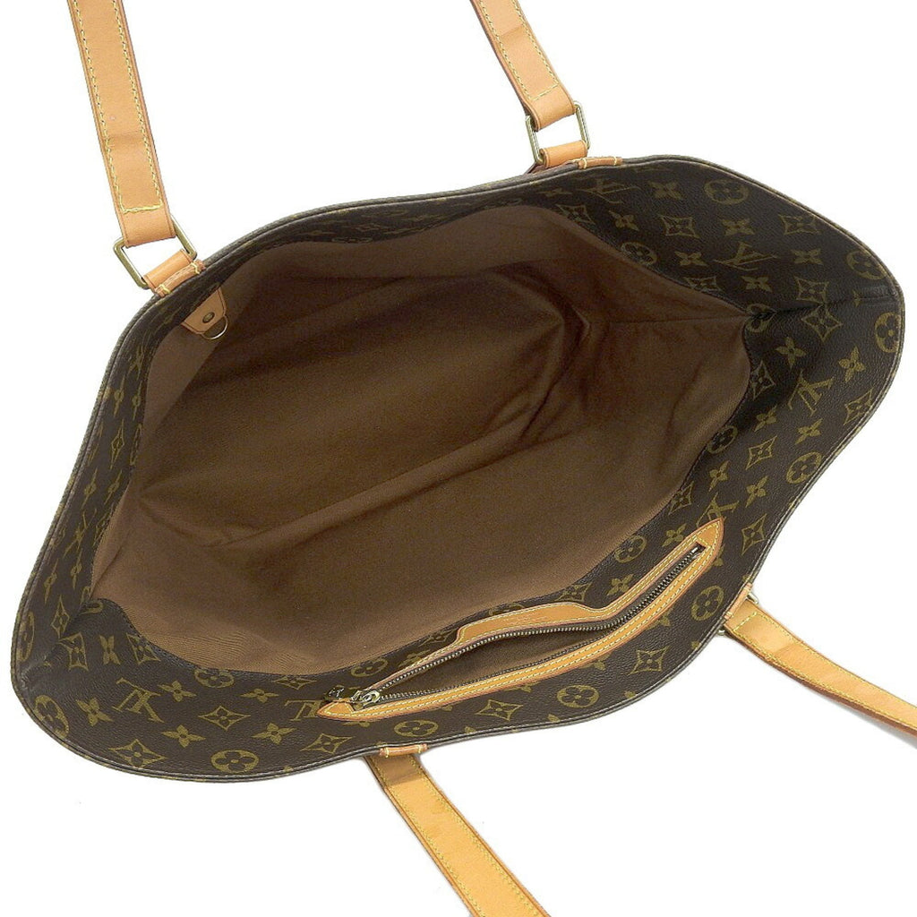 Louis Vuitton Brown Monogram Pvc Leather Shoulder Bag Tote Bag (Pre-Owned)