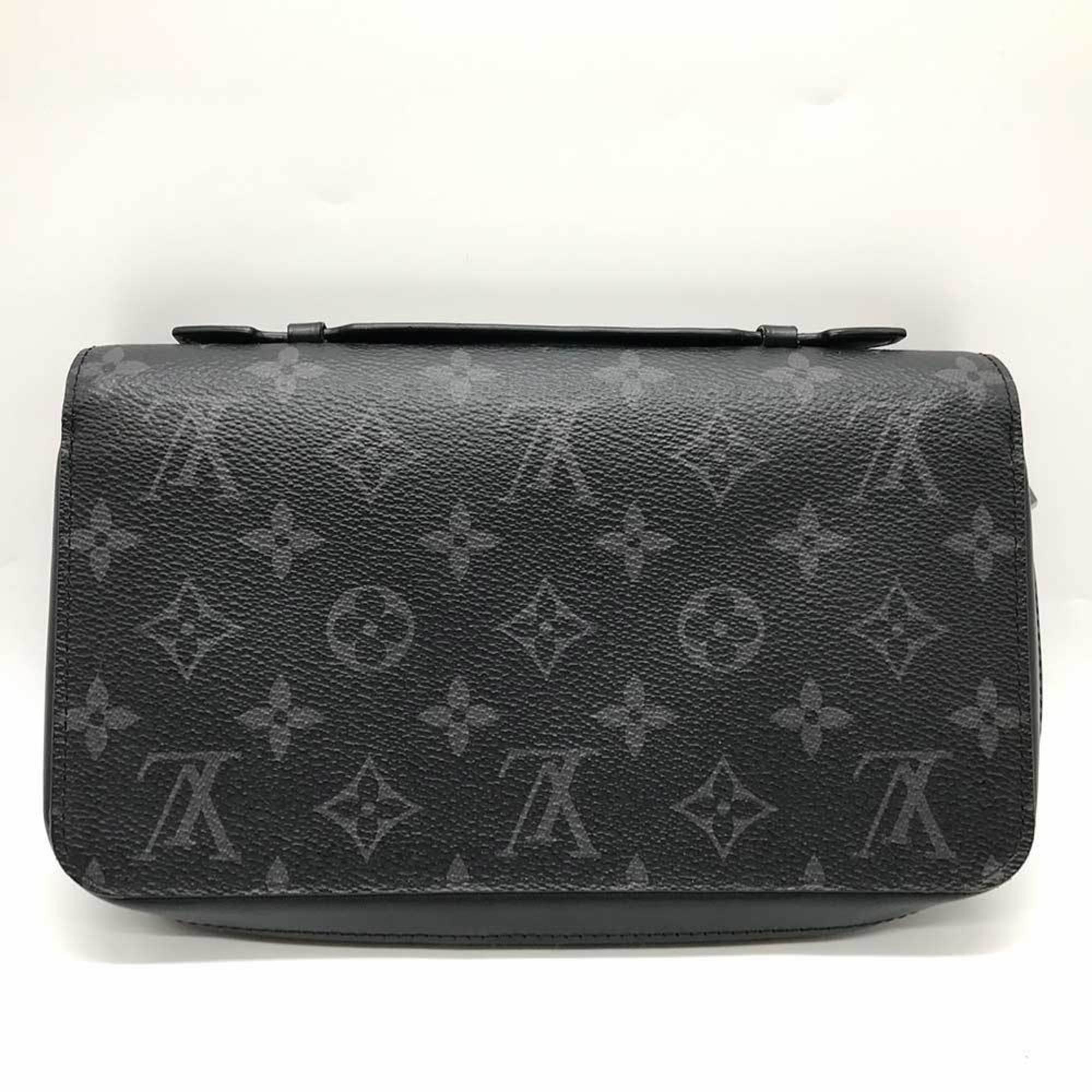 Louis Vuitton Monogram Eclipse Black Monogram Eclipse Long Wallet (Bi-Fold) (Pre-Owned)