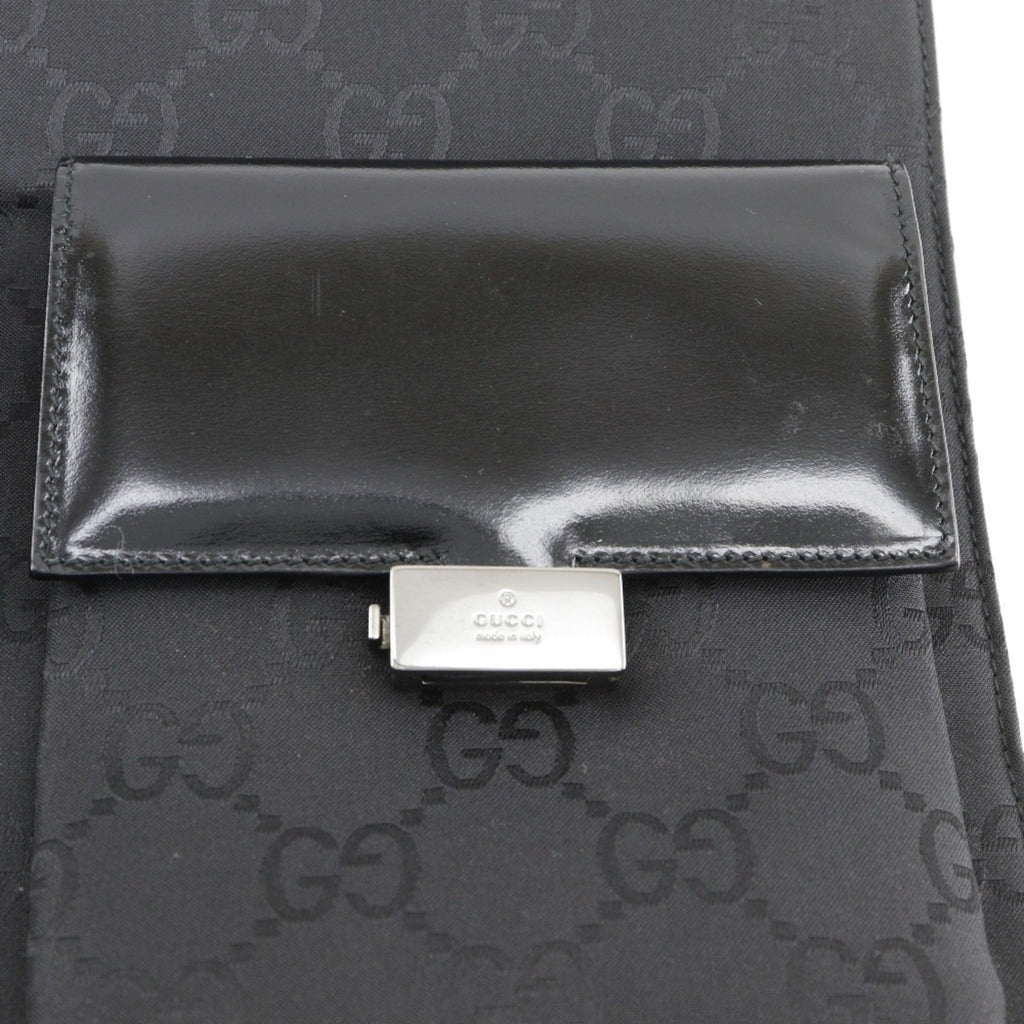 Gucci Black Gg Canvas Tote Bag (Pre-Owned)