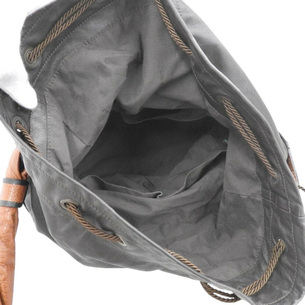Fendi Zucca Brown Zucca Leather Shoulder Bag (Pre-Owned)