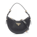 Prada Black Leather Handbag (Pre-Owned)