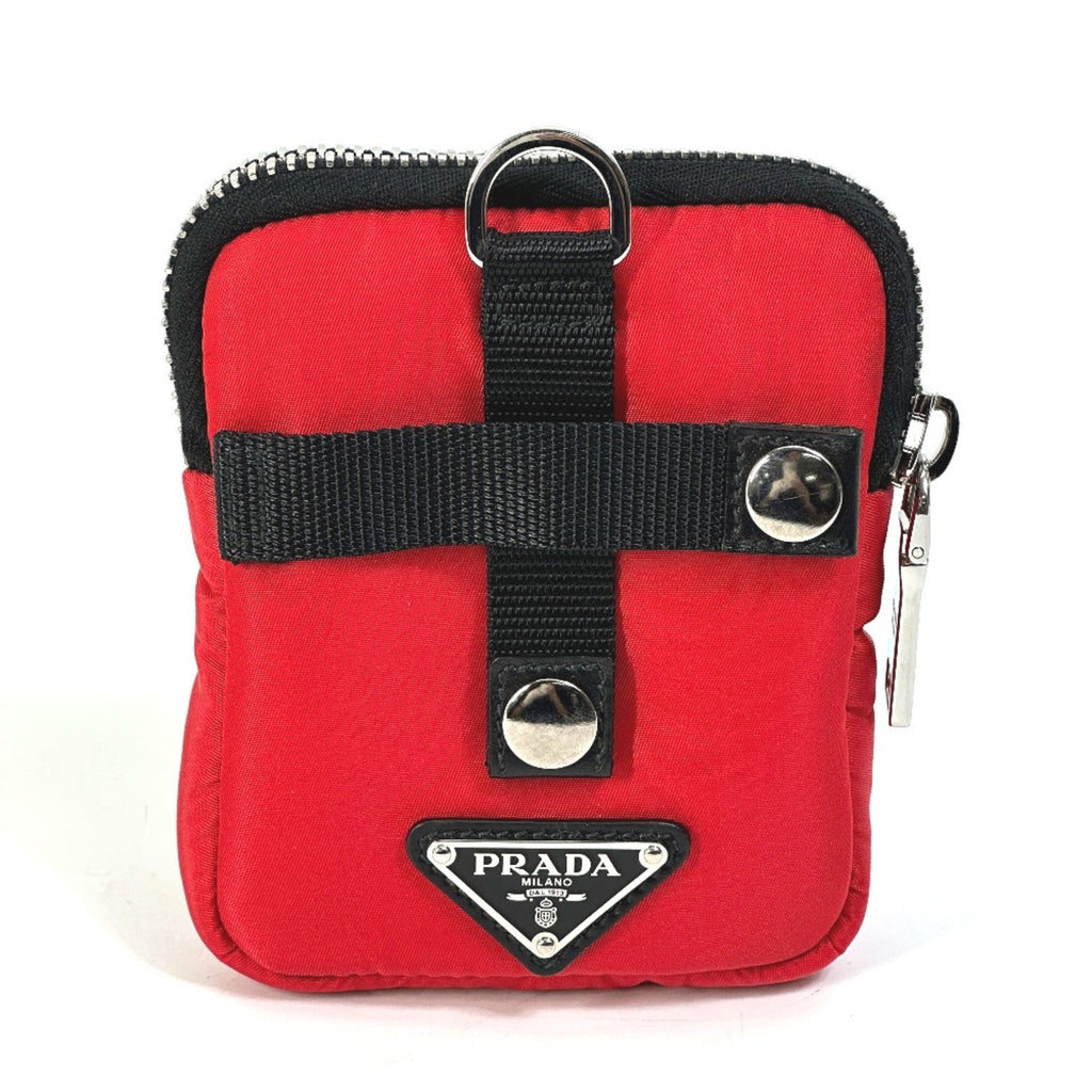 Prada Red Cloth Pouch (Pre-Owned)