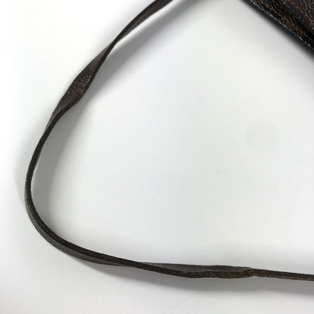 Louis Vuitton Damier Brown Ebene Damier Canvas Handbag Shoulder Bag (Pre-Owned)