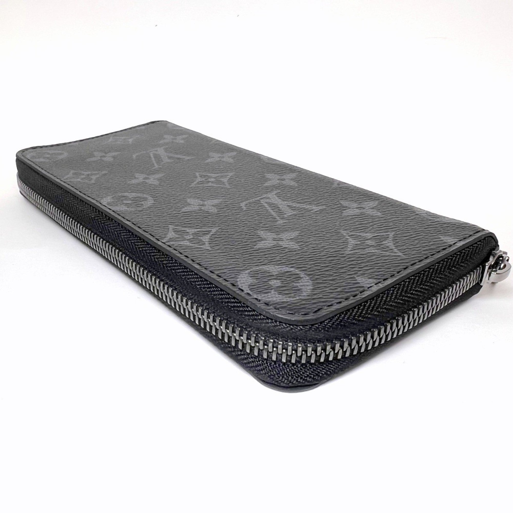 Louis Vuitton Monogram Eclipse Monogram Eclipse Monogram Eclipse Long Wallet (Bi-Fold) (Pre-Owned)