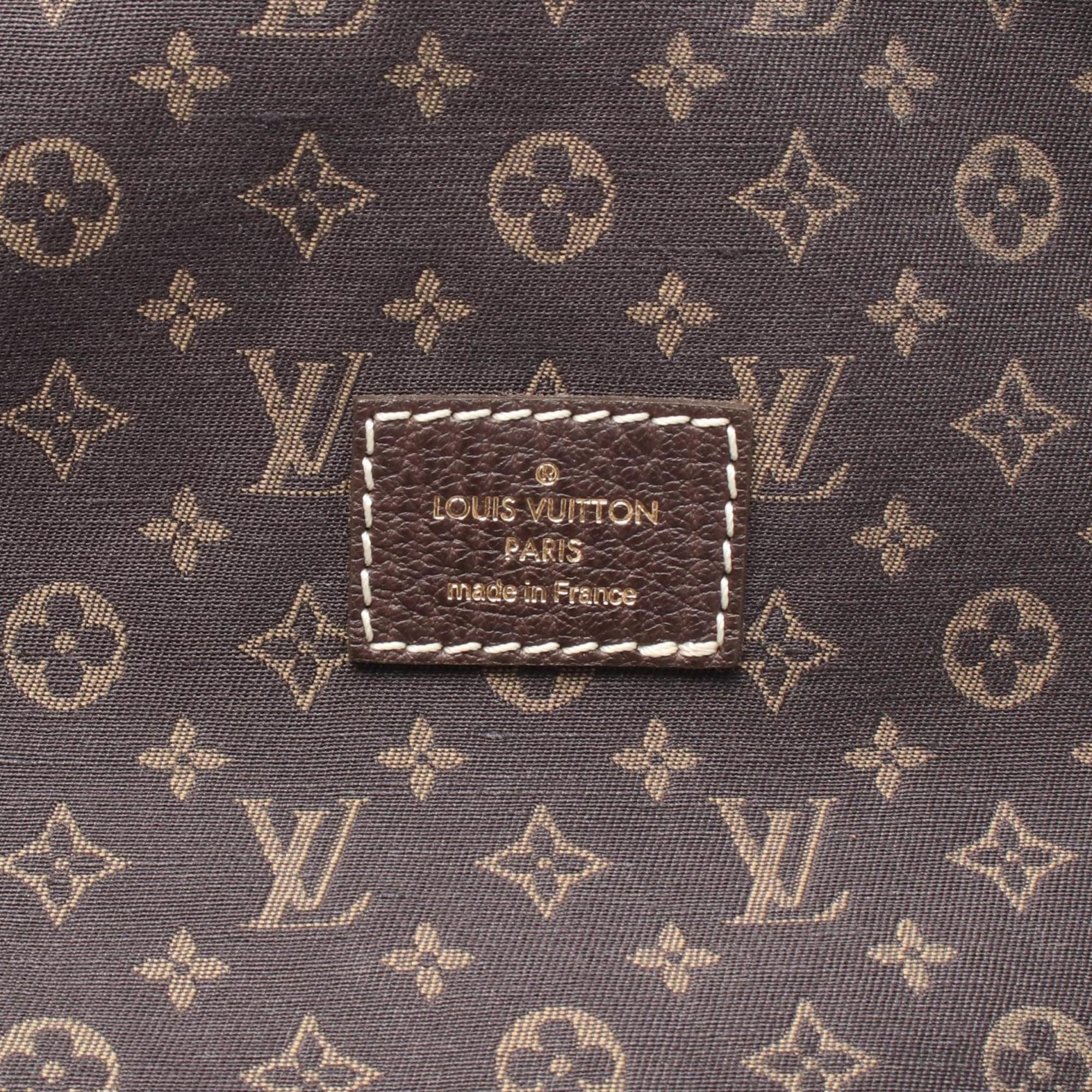 Louis Vuitton Brown Canvas Monogram Mini Leather Shoulder Bag (Pre-Owned)