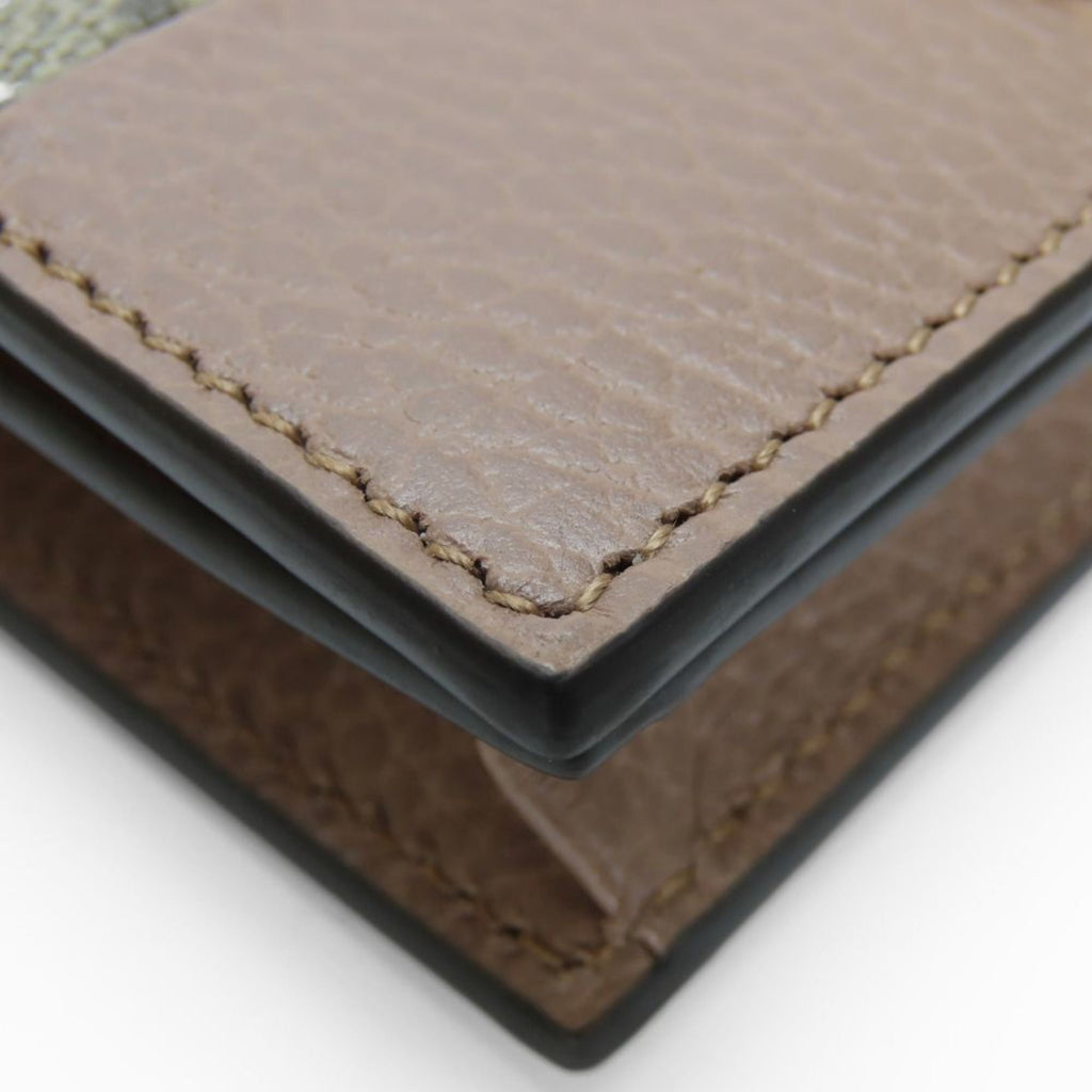 Gucci Beige Dusty Pink Gg Supreme Leather Wallet (Bi-Fold) (Pre-Owned)