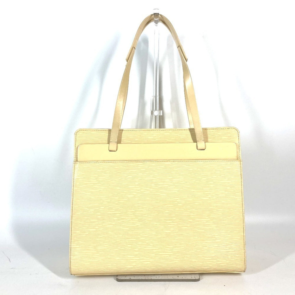 Louis Vuitton Vanilla Yellow Epi Leather Shoulder Bag Tote Bag (Pre-Owned)