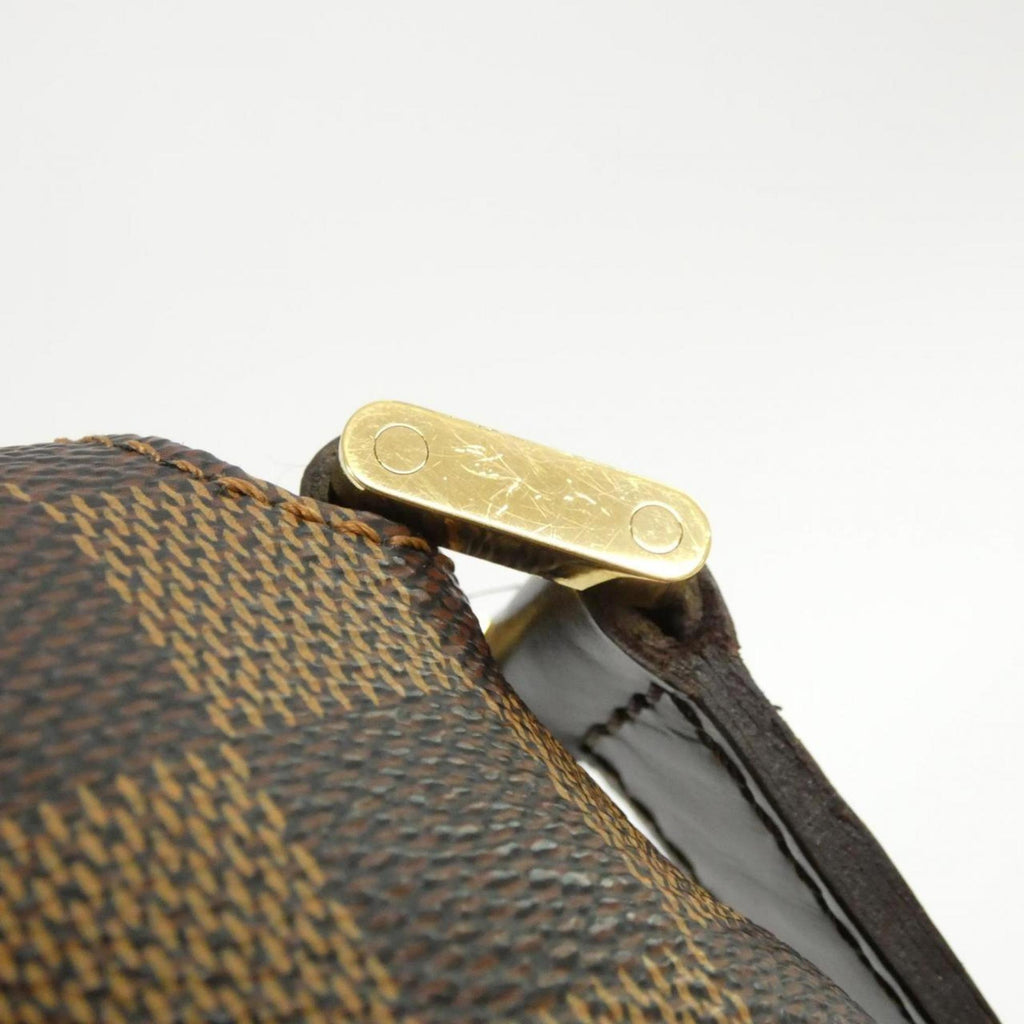 Louis Vuitton Damier Canvas Ebene Damier Canvas Shoulder Bag (Pre-Owned)