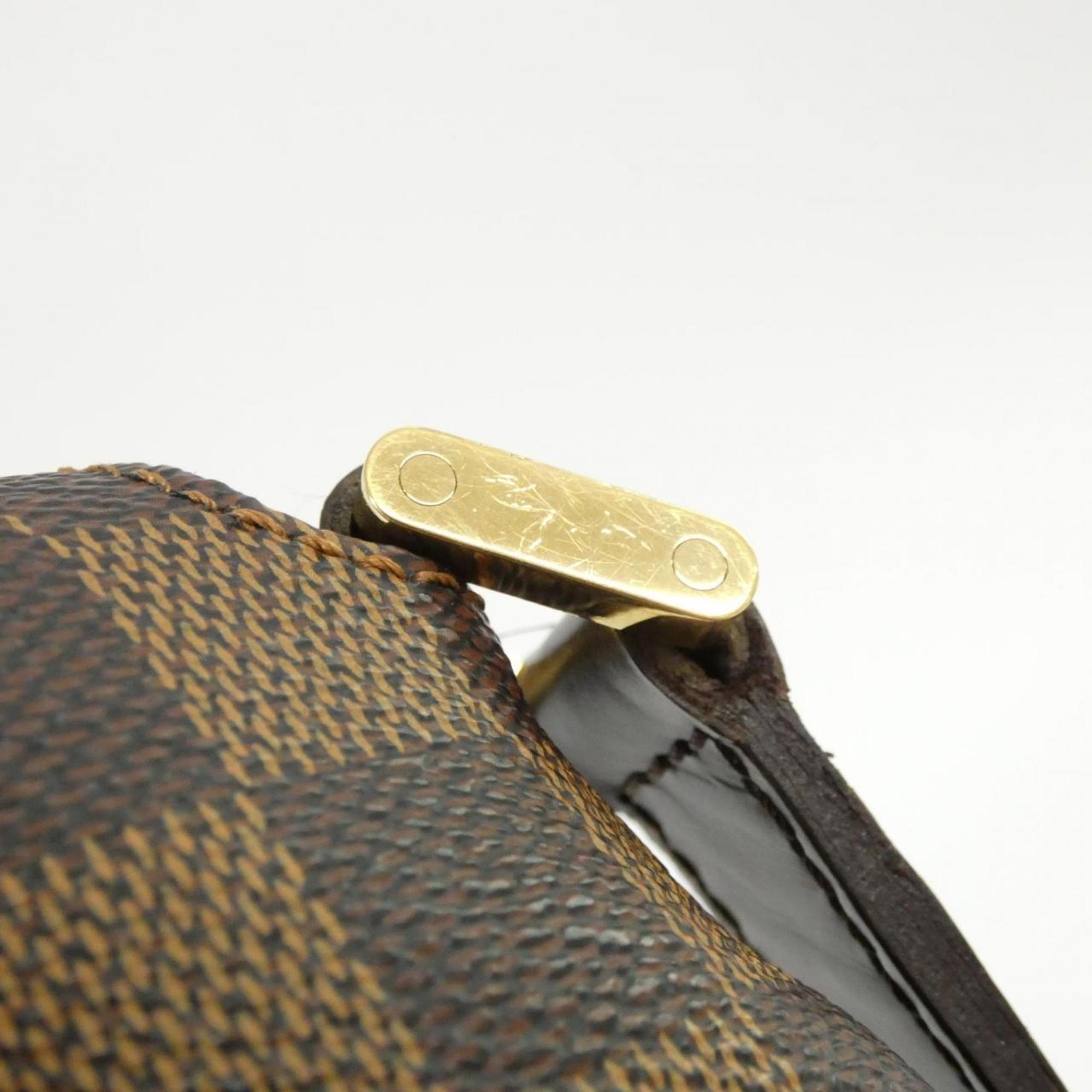 Louis Vuitton Damier Canvas Ebene Damier Canvas Shoulder Bag (Pre-Owned)
