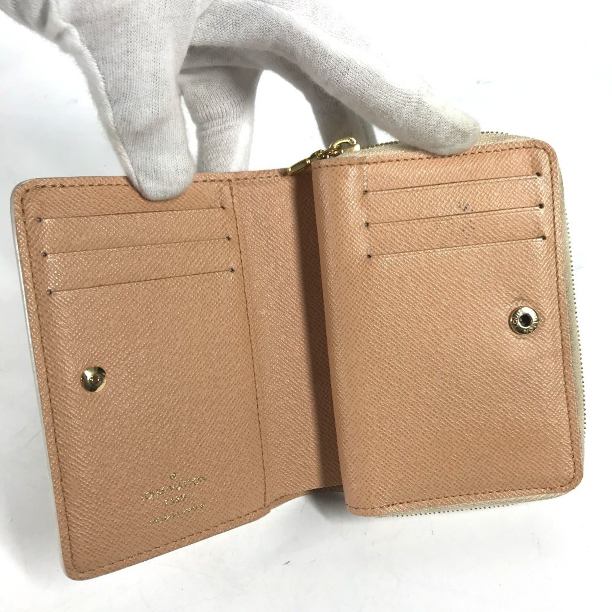 Louis Vuitton Monogram White Monogram Wallet (Bi-Fold) (Pre-Owned)