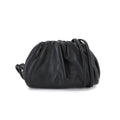 Bottega Veneta Black Leather Coin Purse/Coin Case (Pre-Owned)