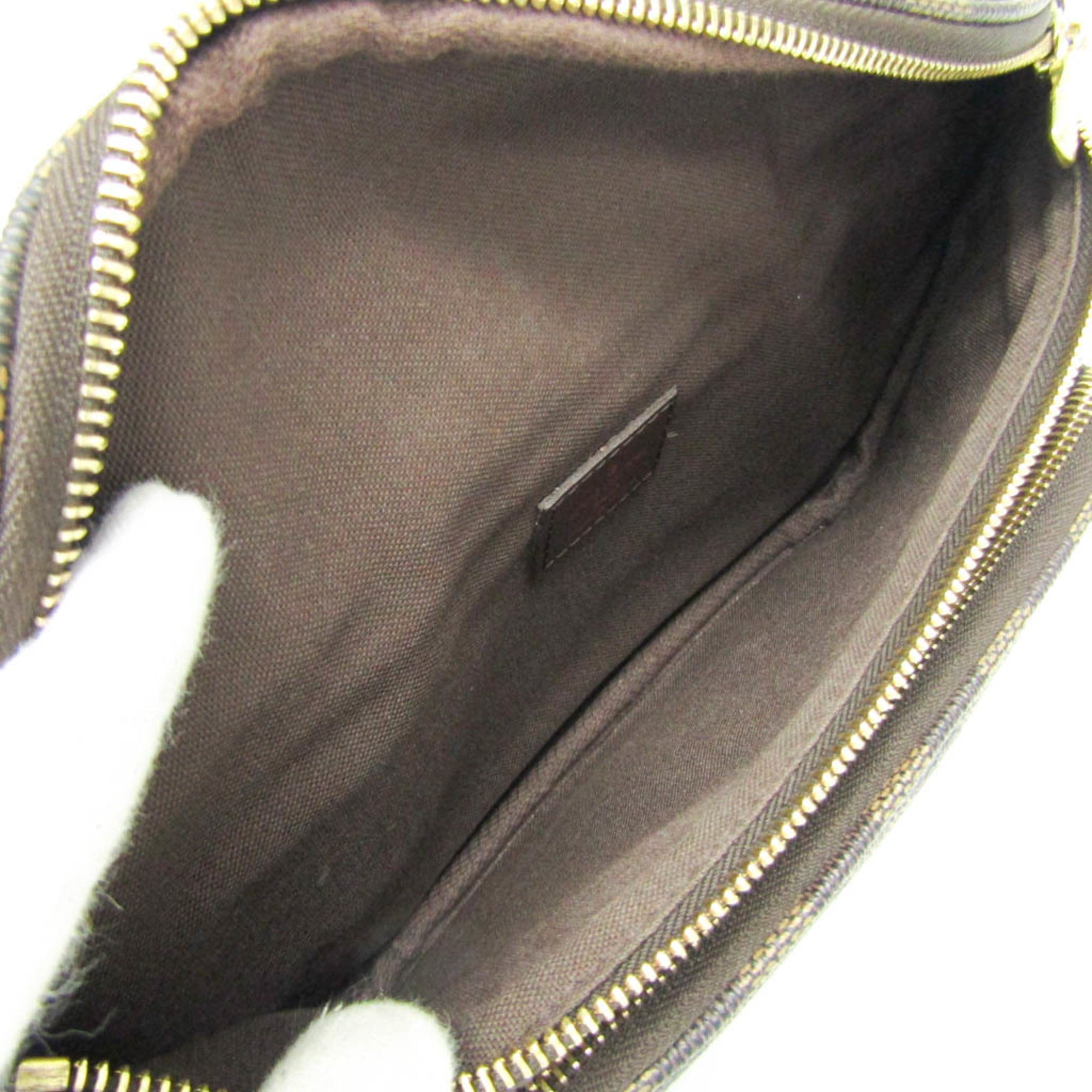 Louis Vuitton Damier Ebene Damier Canvas Fanny Pack (Pre-Owned)