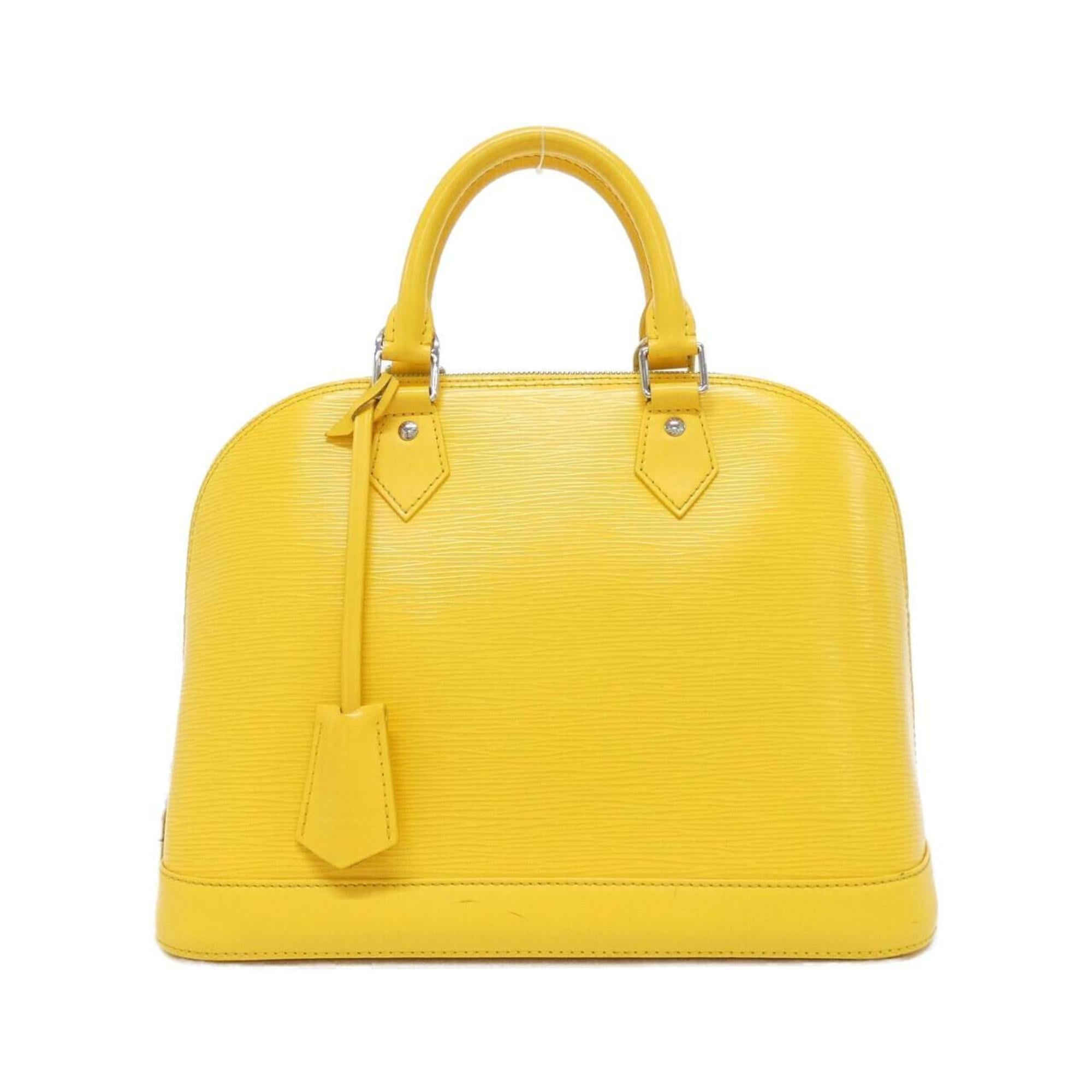 Louis Vuitton Citron Leather Handbag (Pre-Owned)