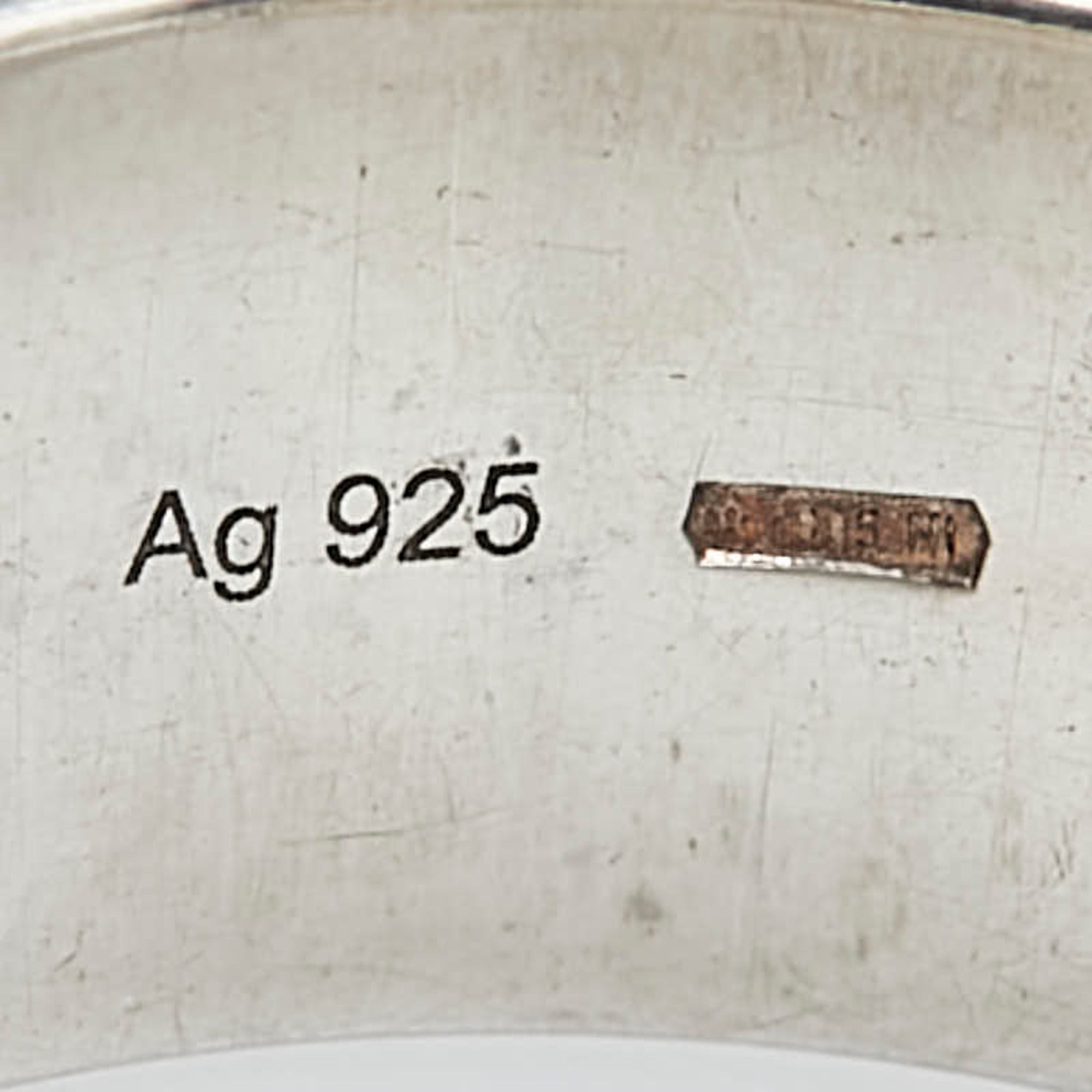 Gucci Silver 925 Band Ring (Pre-Owned)