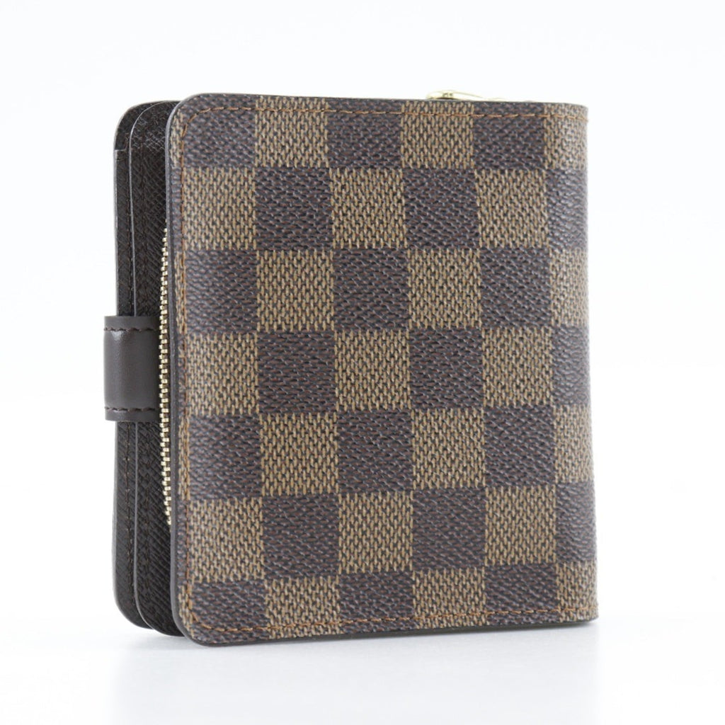 Louis Vuitton Brown Damier Canvas Wallet (Bi-Fold) (Pre-Owned)