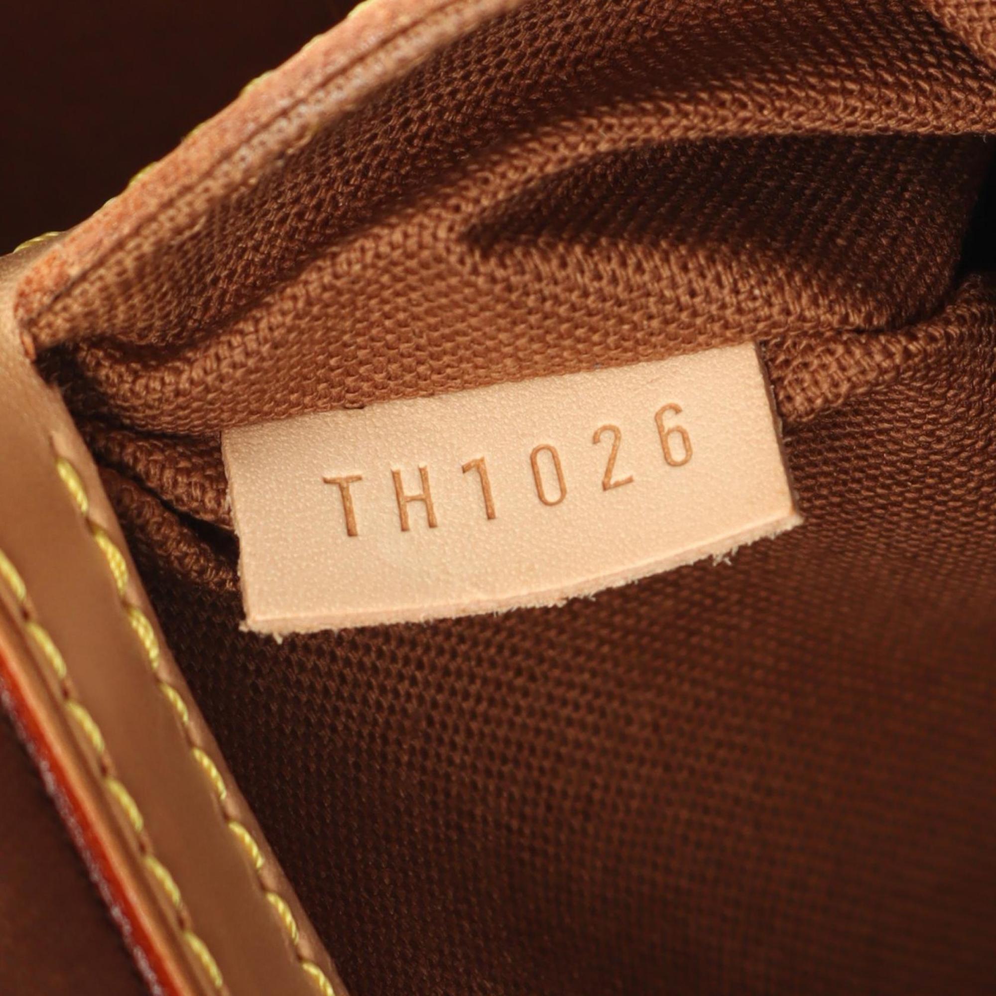 Louis Vuitton Brown Monogram Coated Canvas Boston Bag (Pre-Owned)