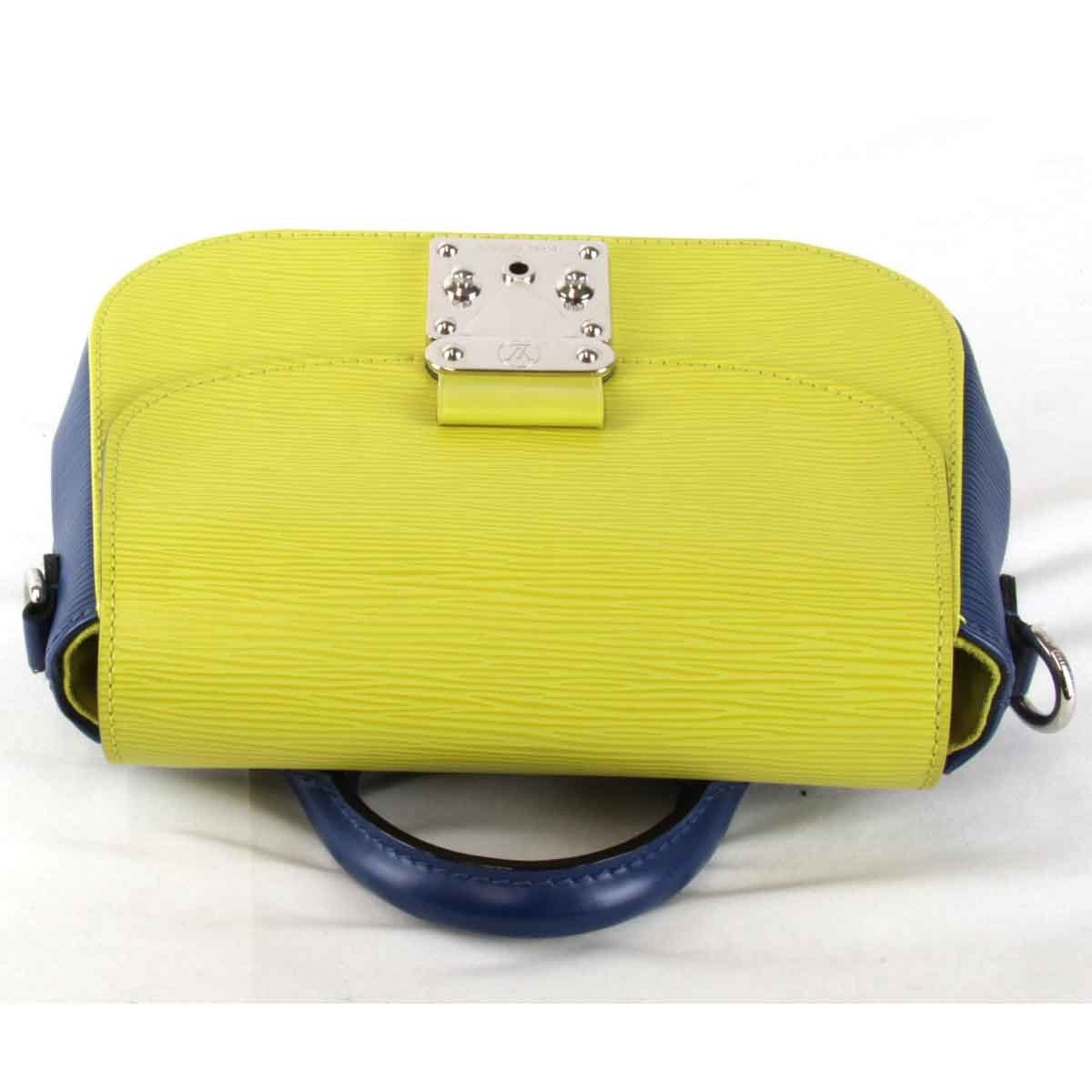 Louis Vuitton Yellow Epi Leather Handbag (Pre-Owned)