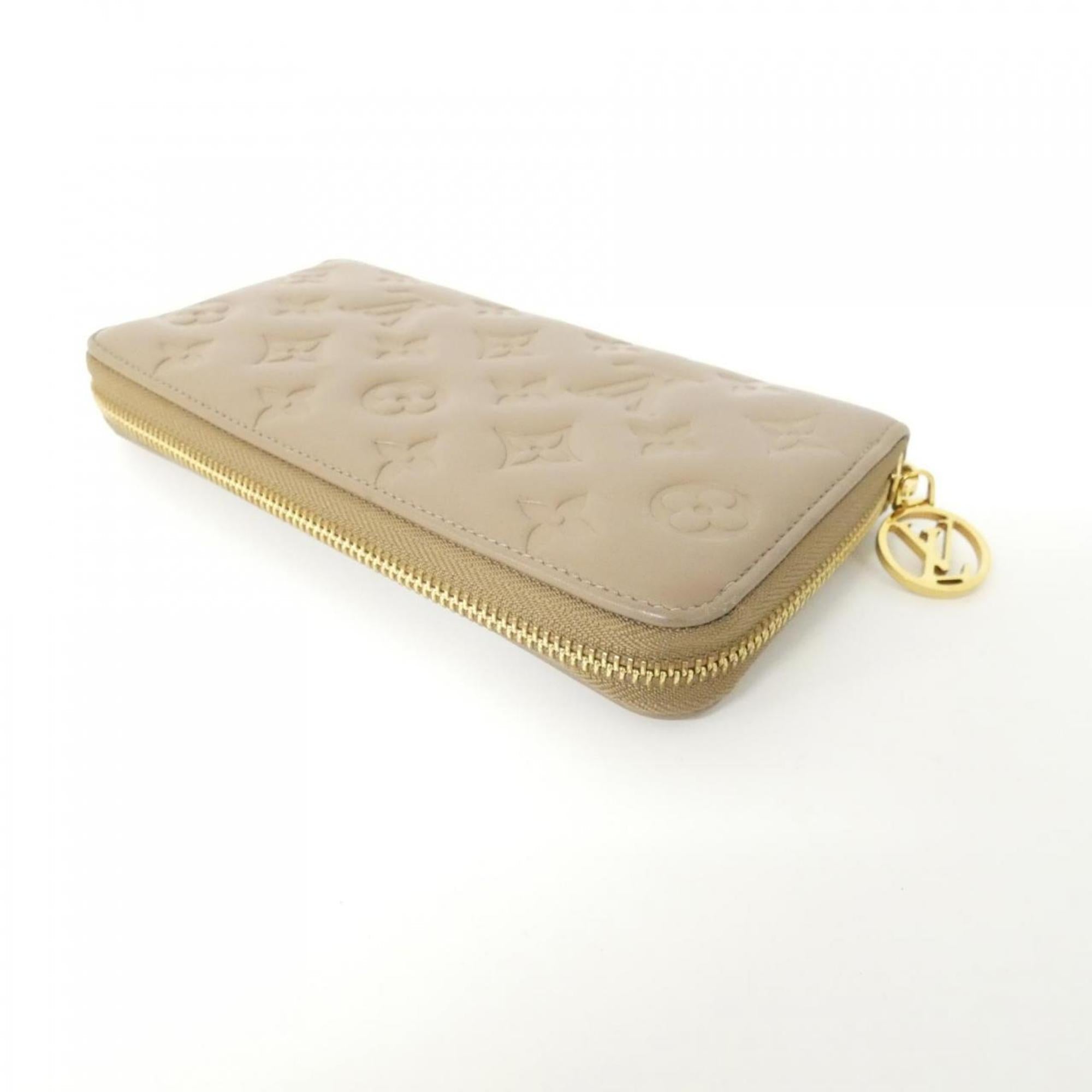 Louis Vuitton Taupe Leather Wallet (Bi-Fold) (Pre-Owned)