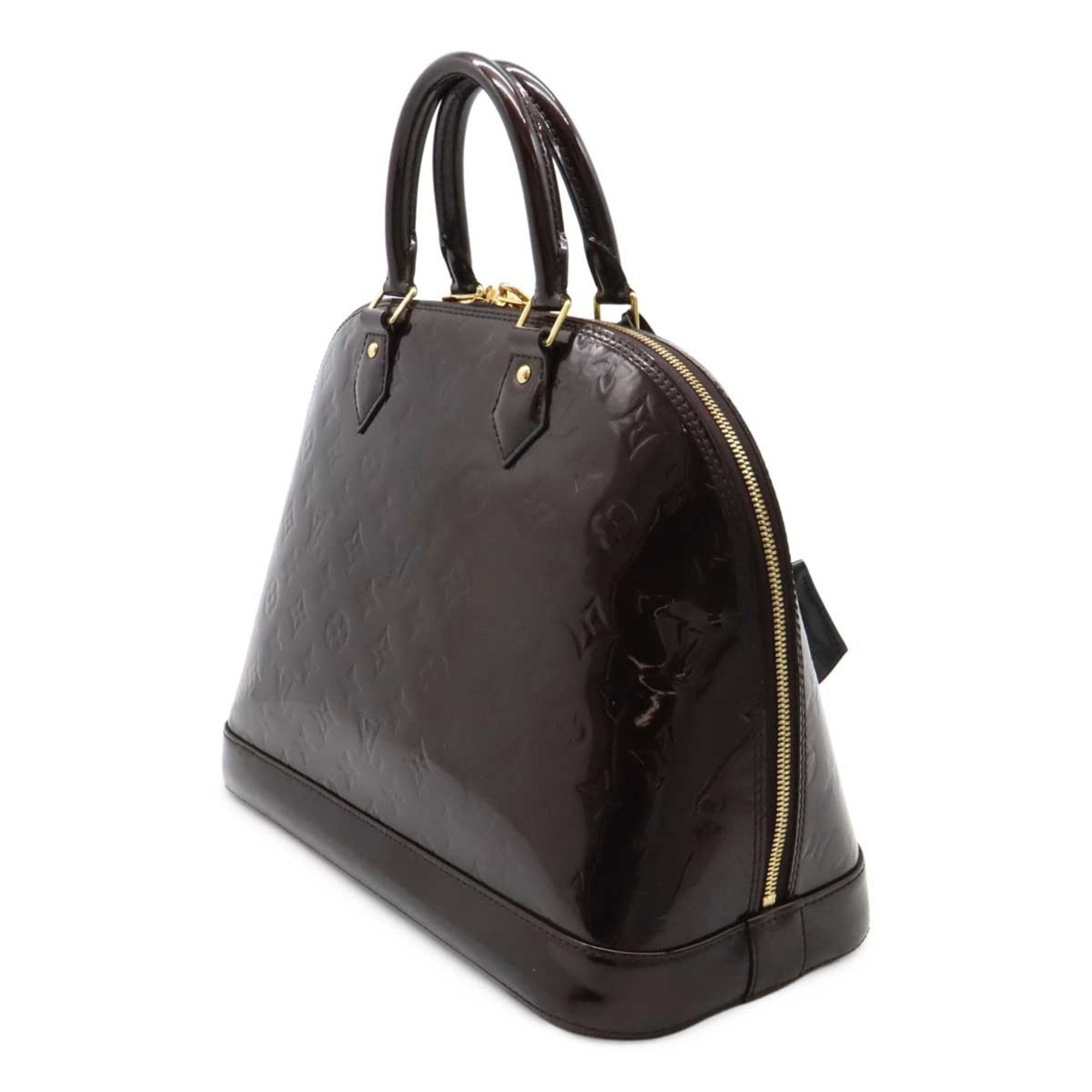 Louis Vuitton Amarante Monogram Vernis Handbag (Pre-Owned)