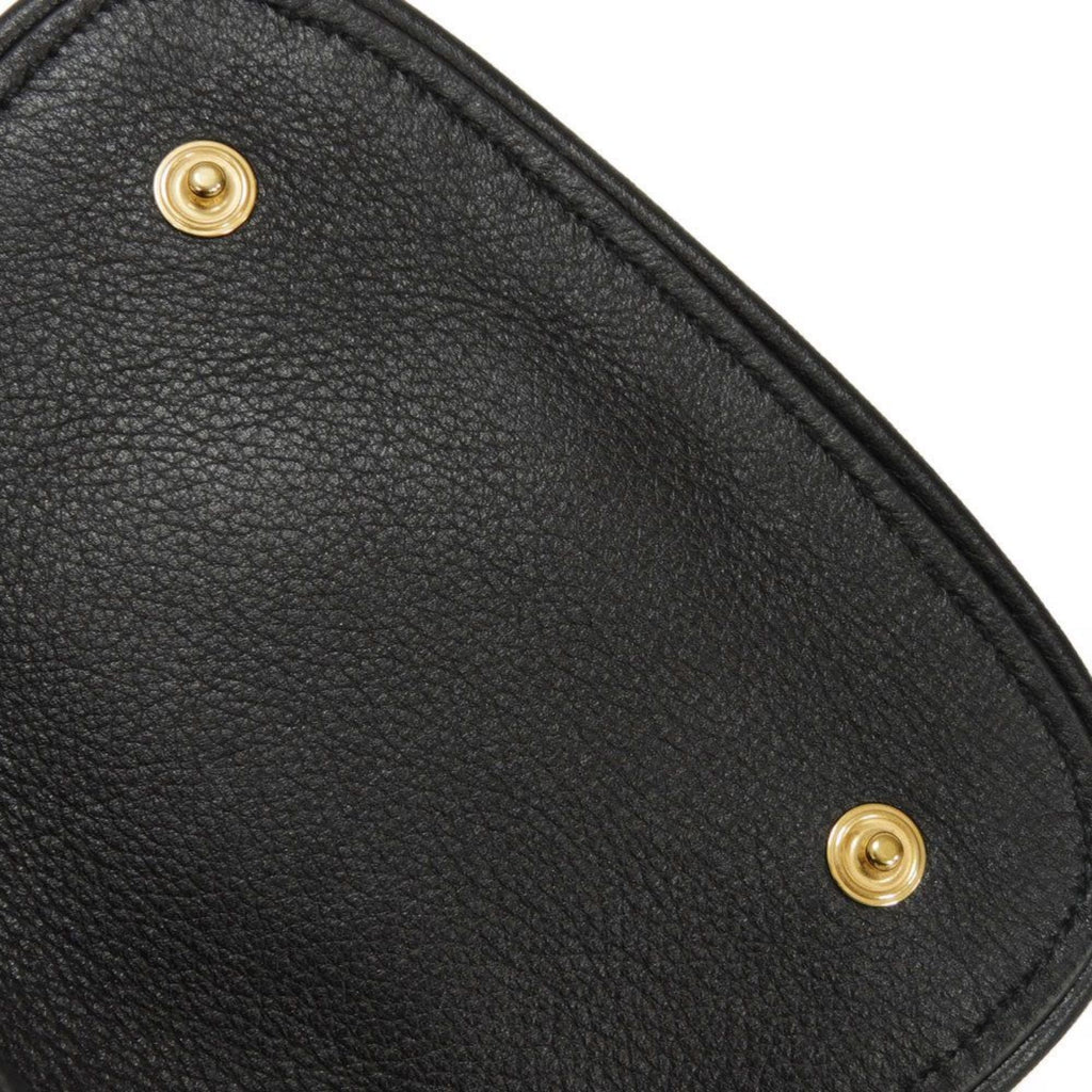 Gucci Black Leather Shoulder Bag (Pre-Owned)