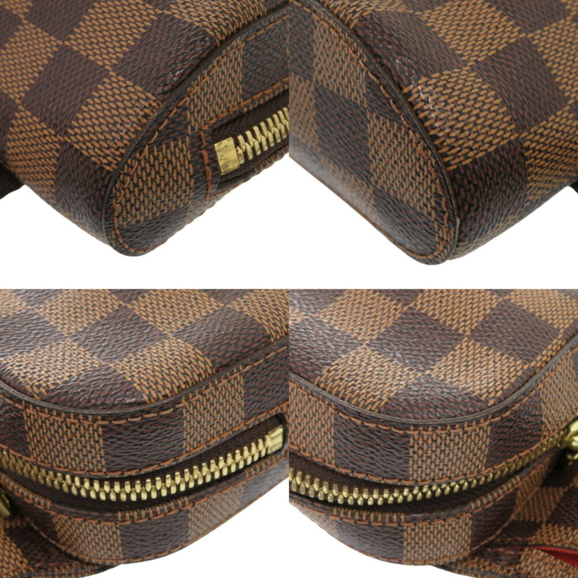 Louis Vuitton Damier Canvas Ebene Damier Canvas Sling Bag (Pre-Owned)
