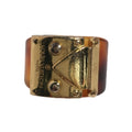 Louis Vuitton Metal Plastic Band Ring (Pre-Owned)