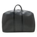 Louis Vuitton Ardoise Black Taiga Leather Boston Bag (Pre-Owned)