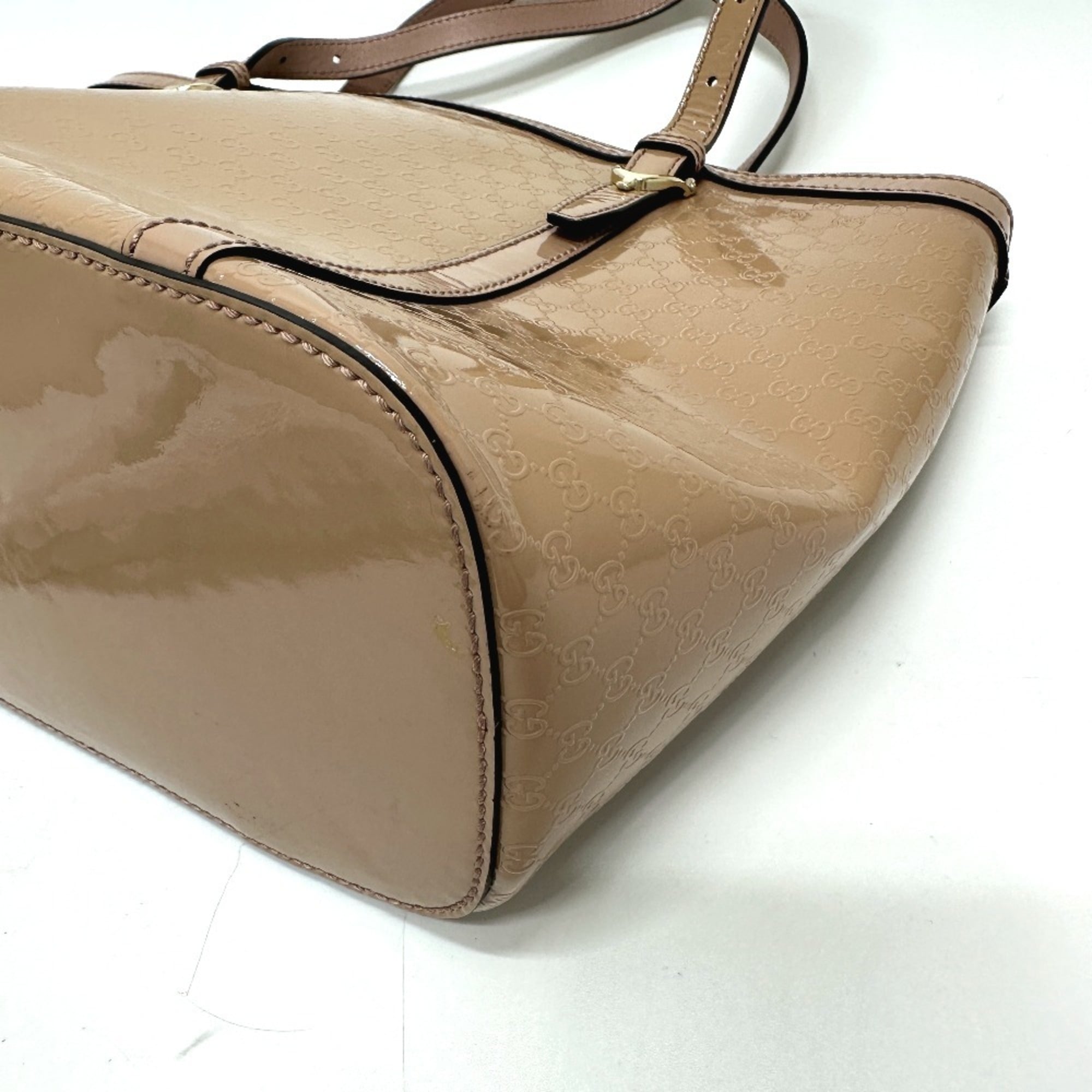 Gucci Beige Handbag Tote Bag (Pre-Owned)