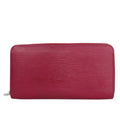Louis Vuitton Bordeaux Fuchsia Epi Leather Long Wallet (Bi-Fold) (Pre-Owned)