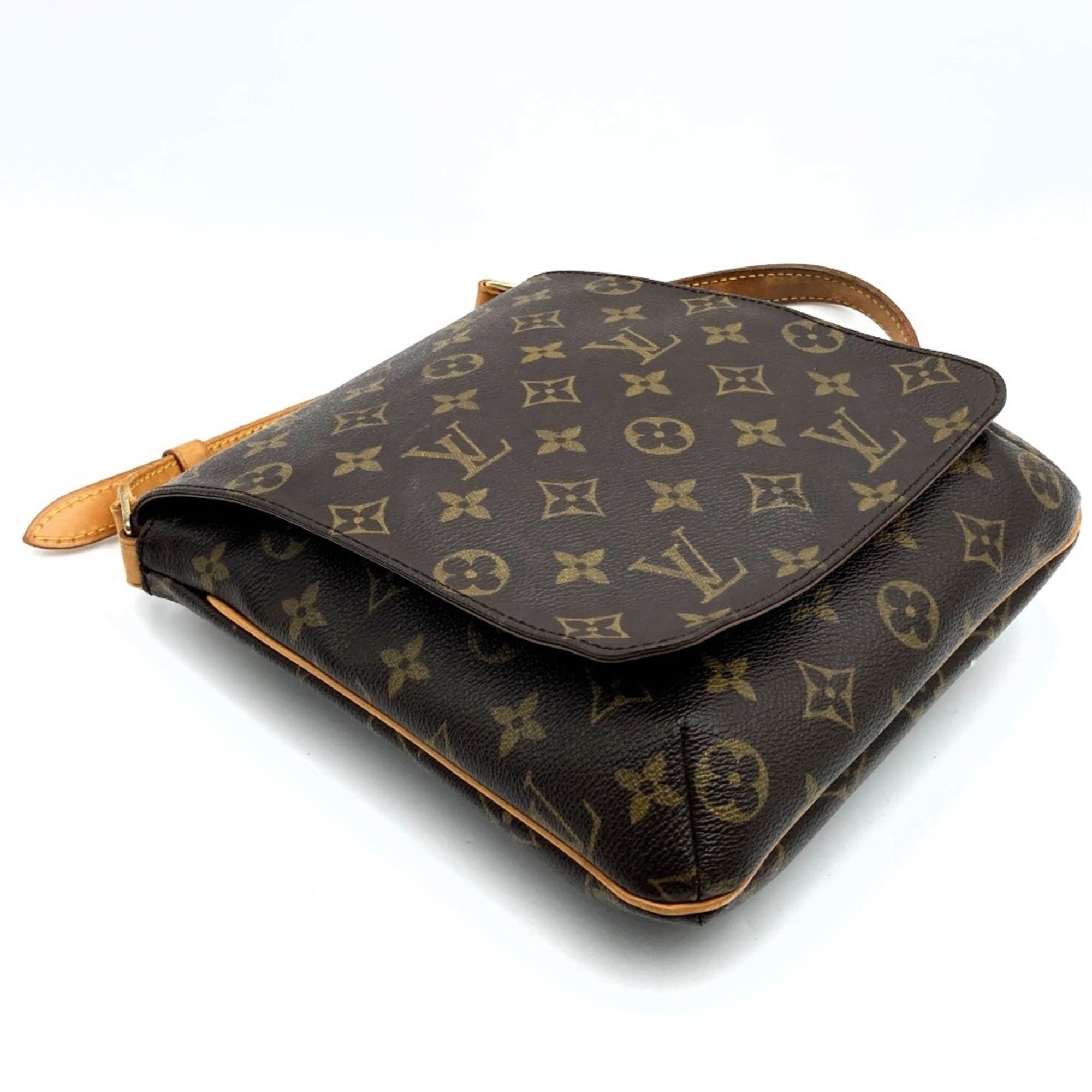 Louis Vuitton Brown Monogram Shoulder Bag (Pre-Owned)