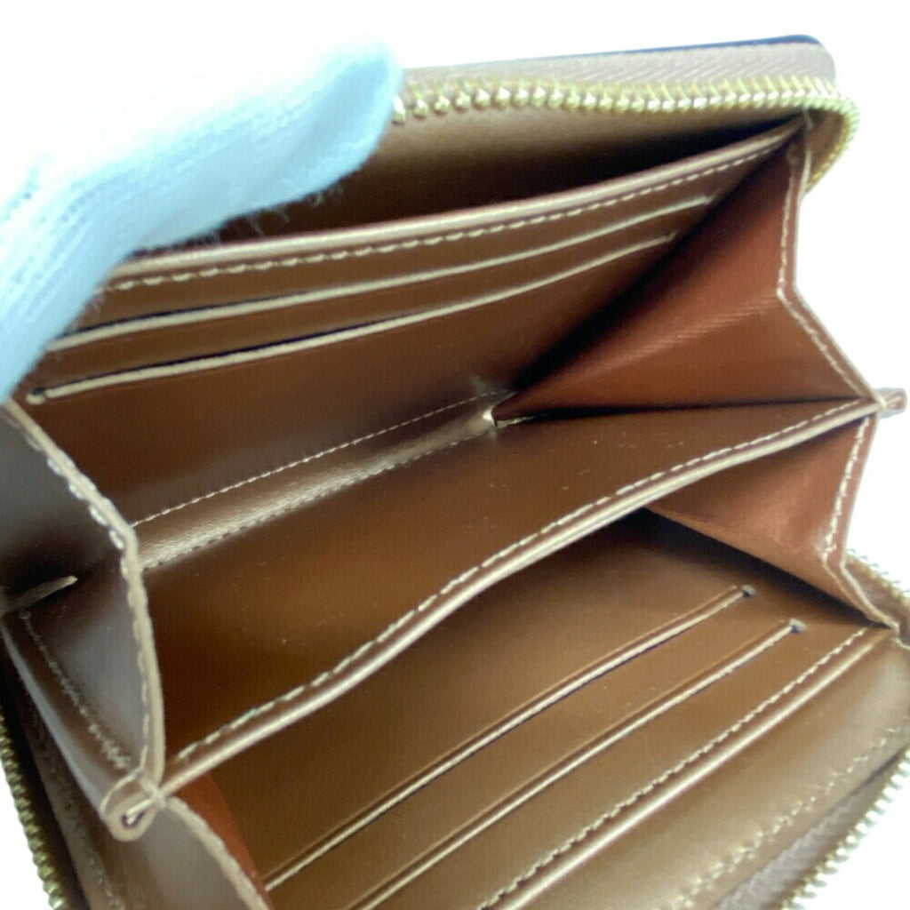 Louis Vuitton Monogram Vernis Beige Monogram Vernis Coin Purse/Coin Case (Pre-Owned)
