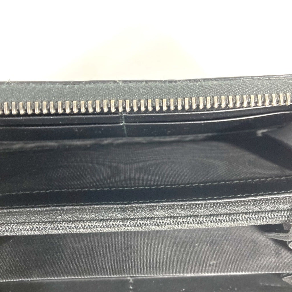Gucci Black Leather Long Wallet (Bi-Fold) (Pre-Owned)
