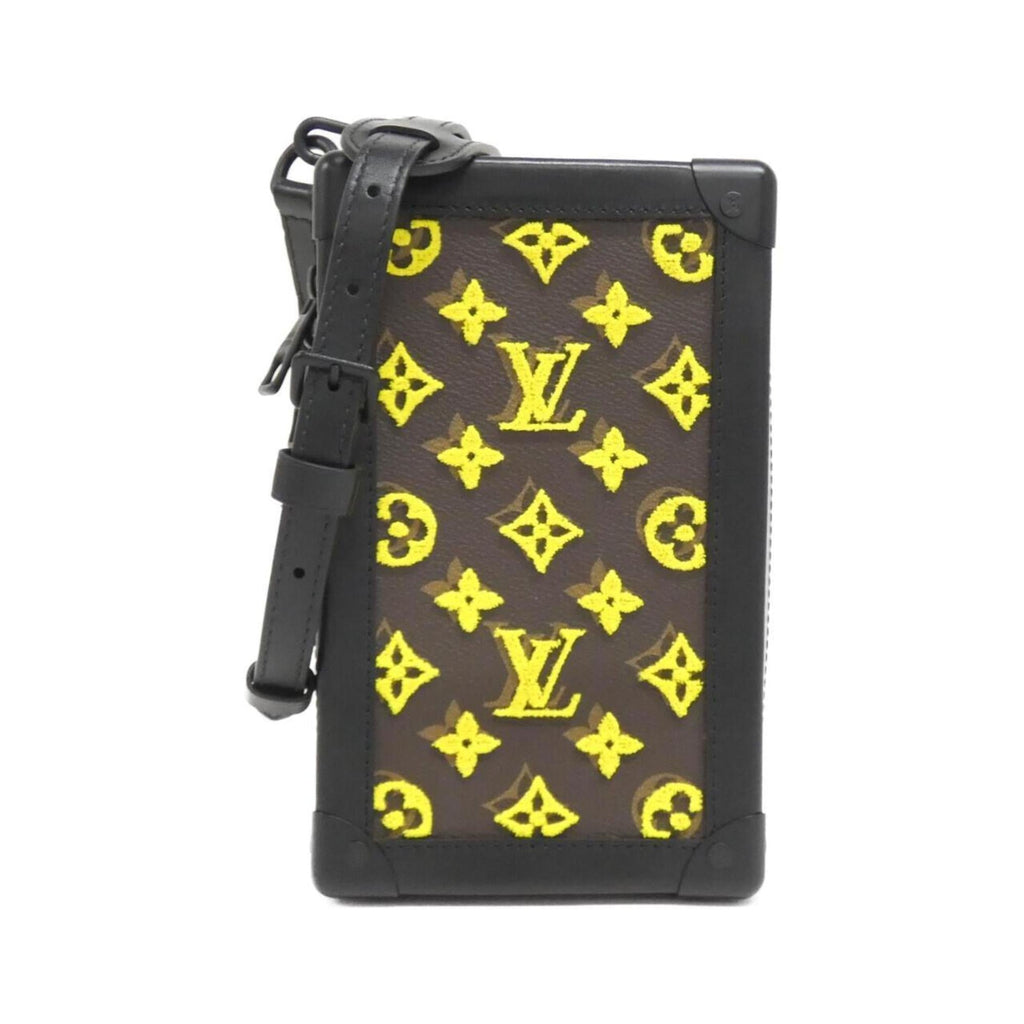 Louis Vuitton Jaune Marron Monogram Coated Canvas Shoulder Bag (Pre-Owned)