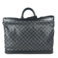 Louis Vuitton Black Damier Graphite Boston Bag Handbag (Pre-Owned)
