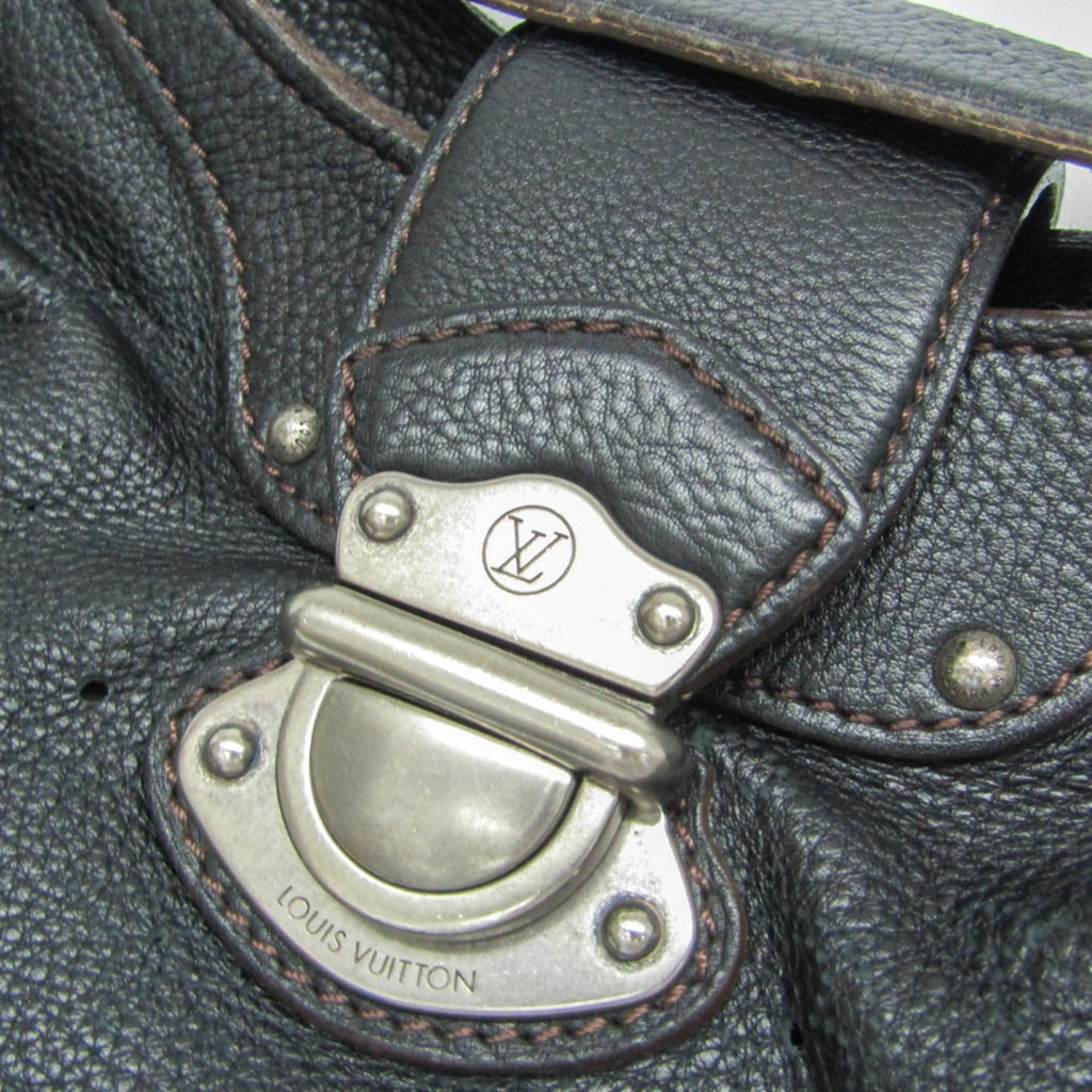 Louis Vuitton Mahina Noir Mahina Leather Shoulder Bag (Pre-Owned)