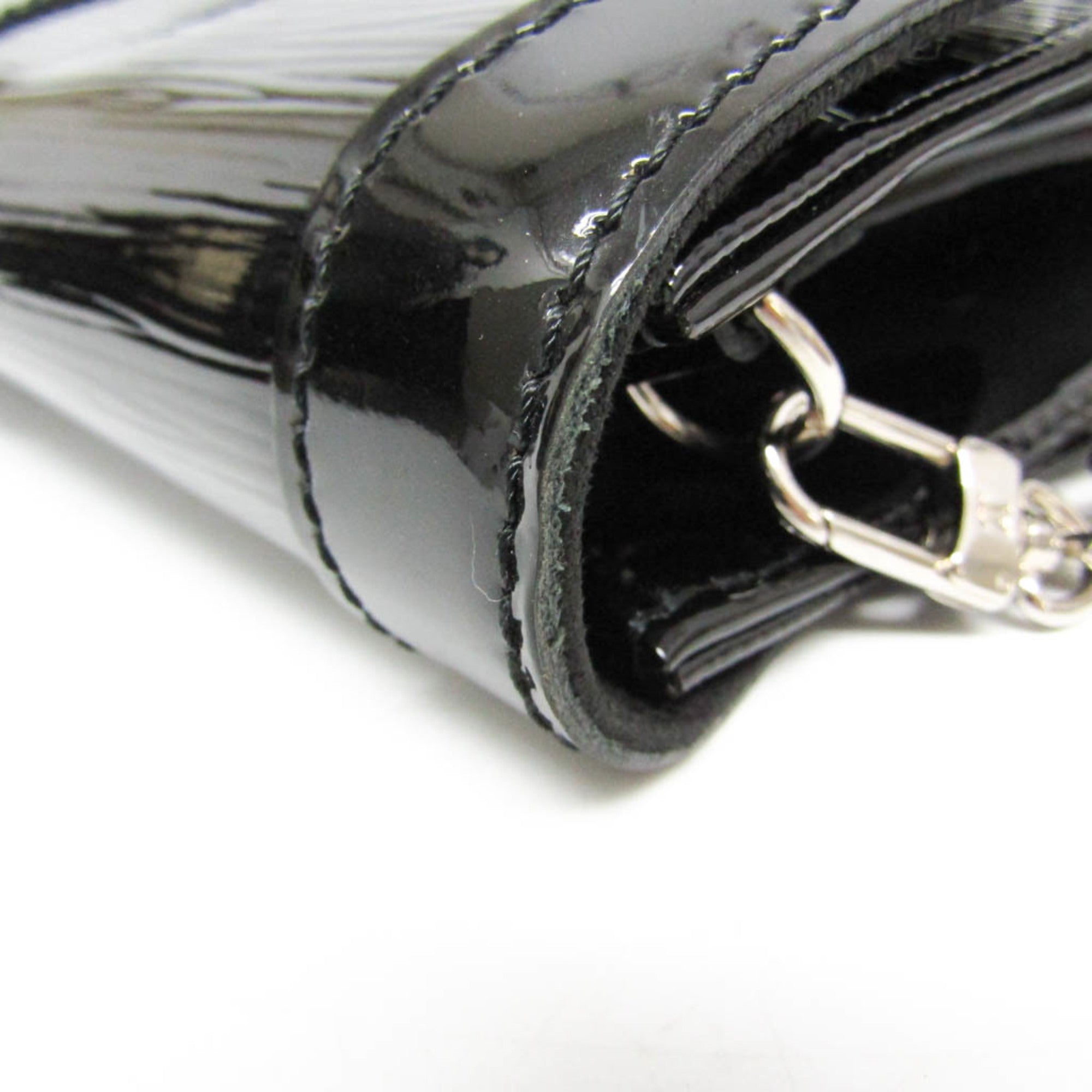 Louis Vuitton Epi Electric Noir Patent Leather Shoulder Bag (Pre-Owned)