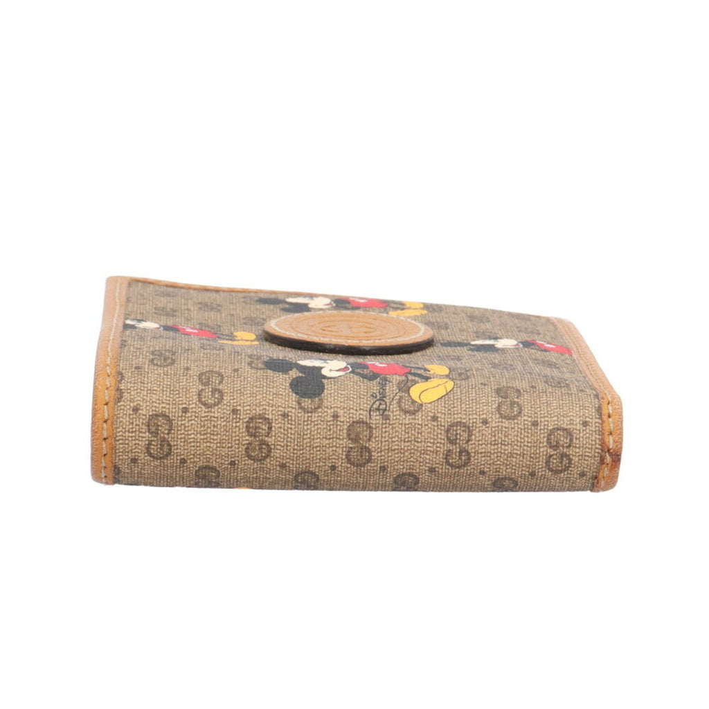 Gucci Brown Gg Supreme Canvas Wallet (Bi-Fold) (Pre-Owned)