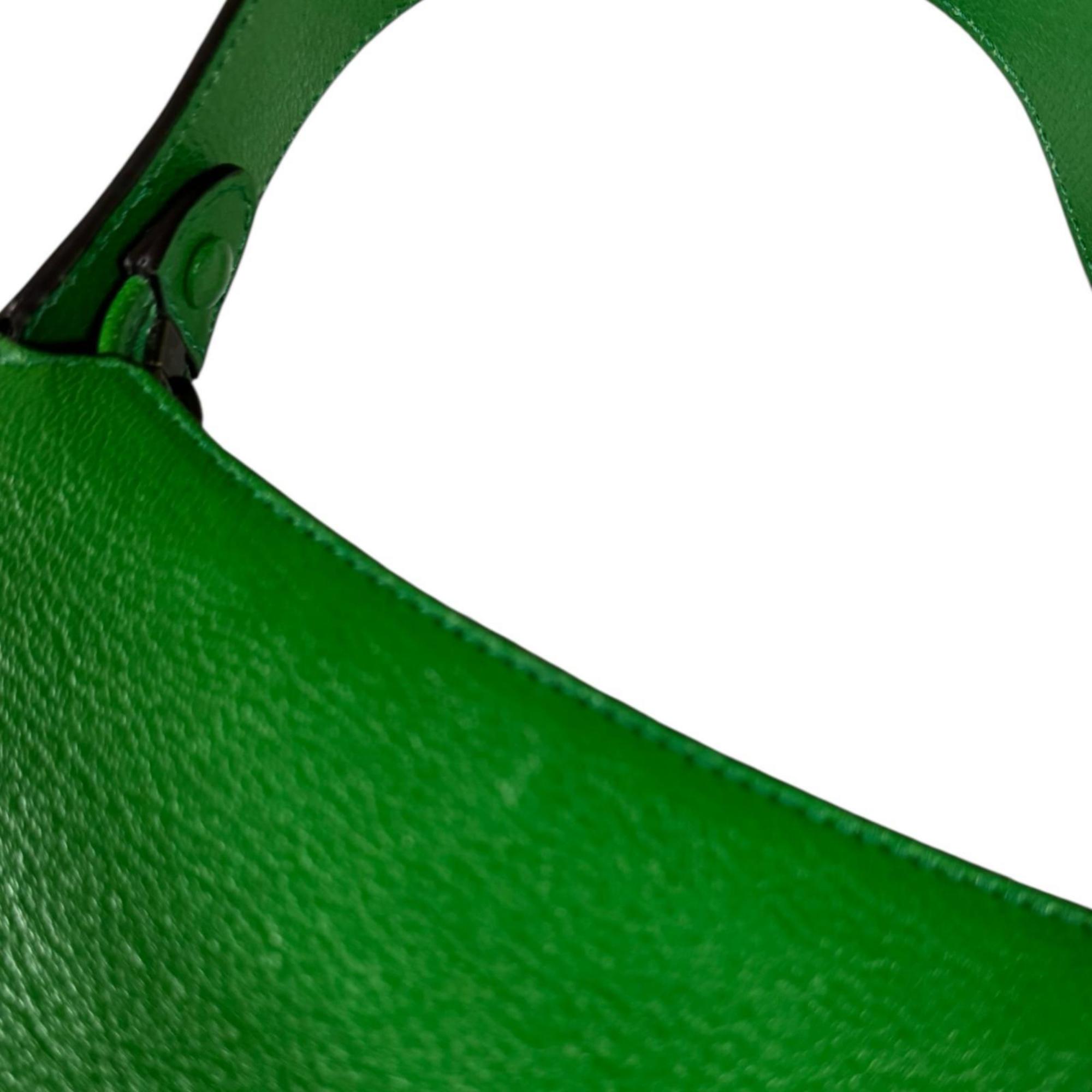 Gucci Green Leather Handbag (Pre-Owned)