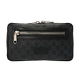 Gucci Black Gray Gg Supreme Canvas Sling Bag (Pre-Owned)