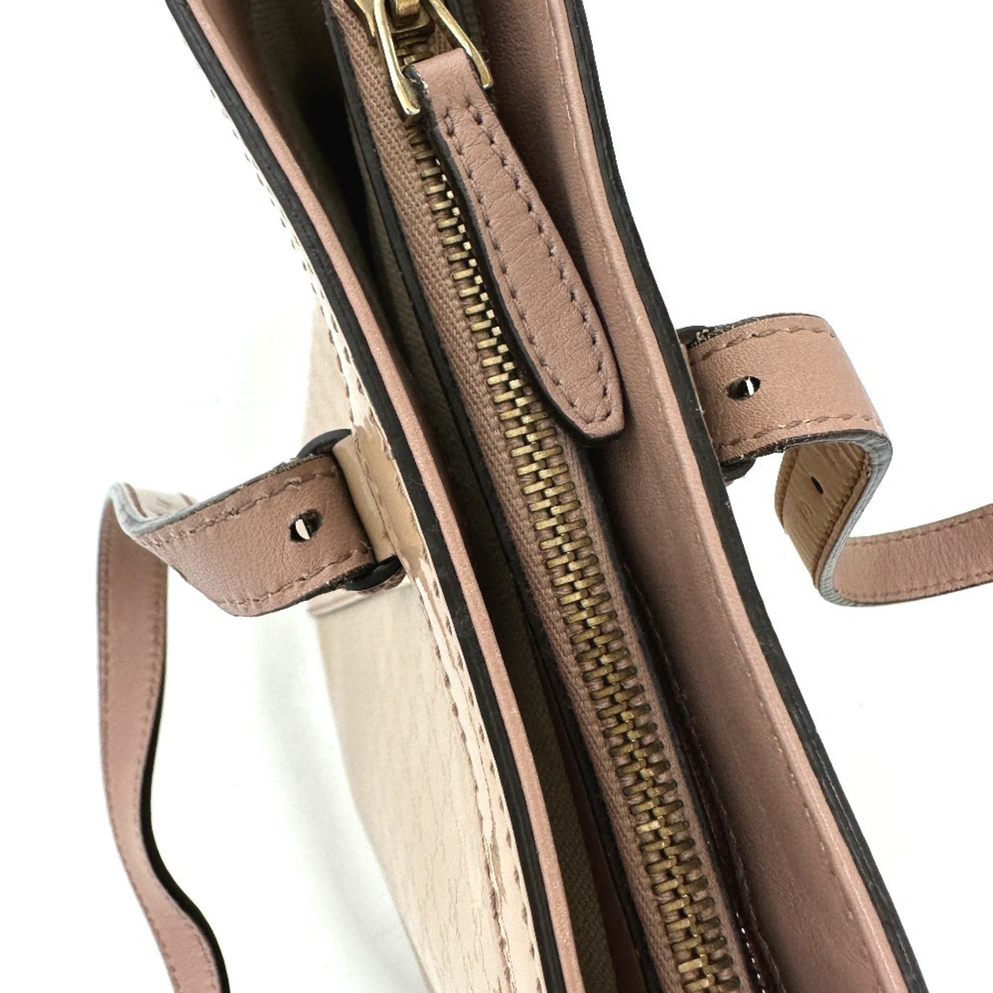 Gucci Beige Handbag Tote Bag (Pre-Owned)