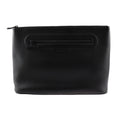 Louis Vuitton Black Leather Clutch Bag (Pre-Owned)