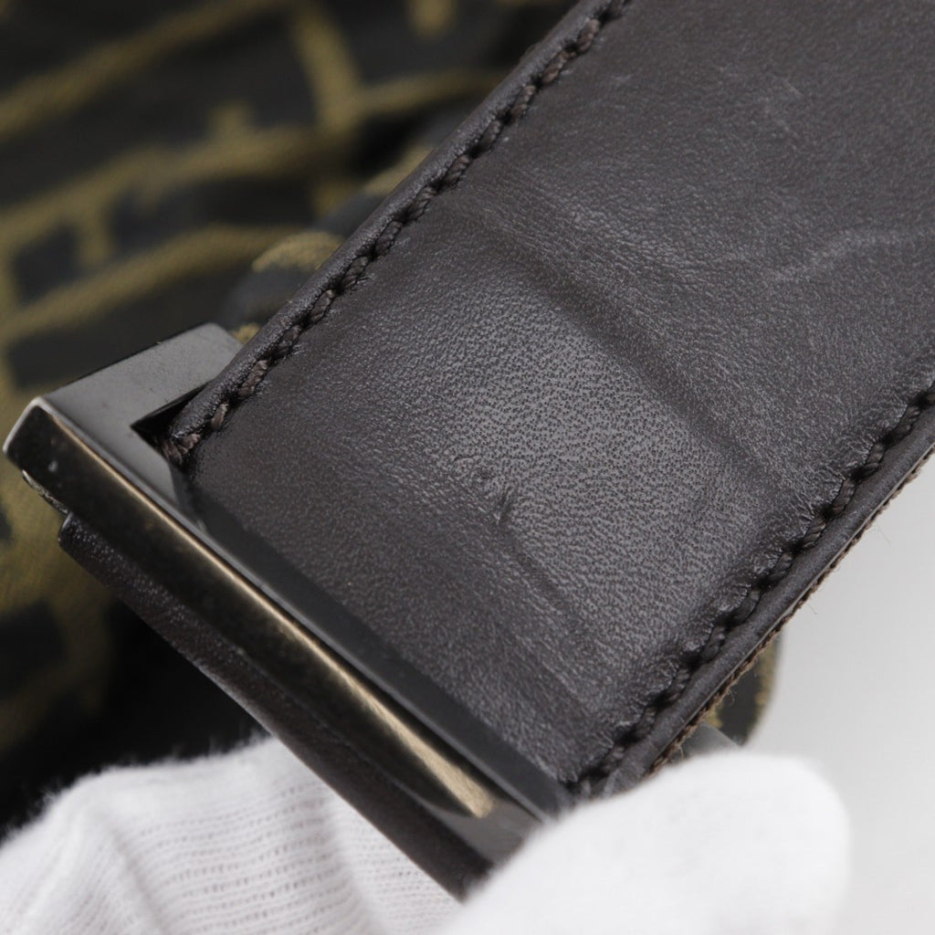 Fendi Brown Nylon Shoulder Bag (Pre-Owned)