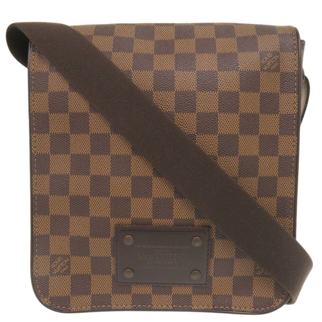 Louis Vuitton Ebene Damier Canvas Shoulder Bag (Pre-Owned)
