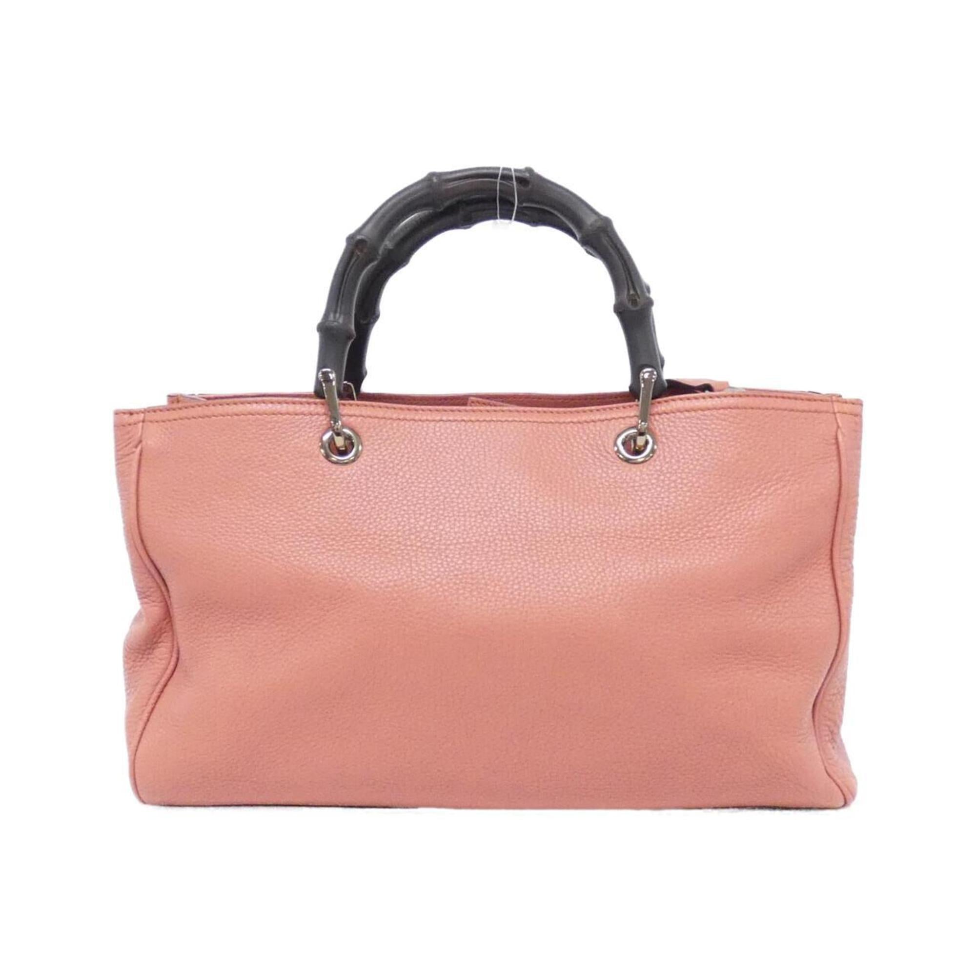 Gucci Pink Leather Handbag (Pre-Owned)