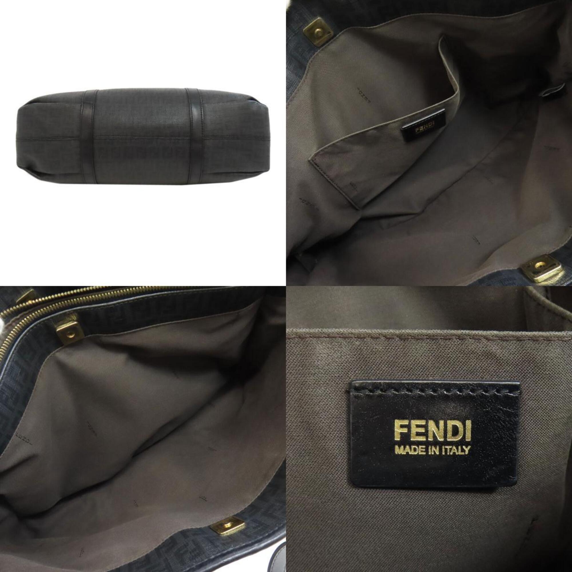 Fendi Zucchino Black Zucchino Tote Bag (Pre-Owned)
