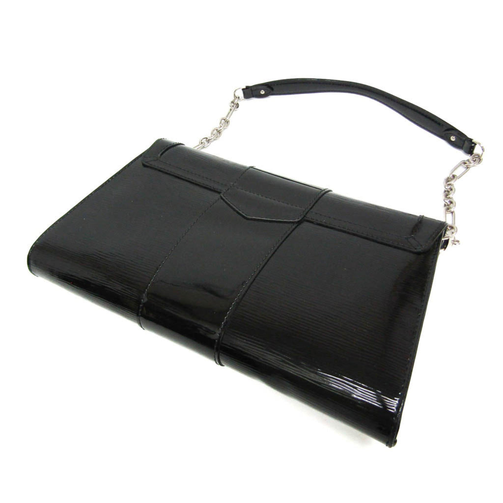 Louis Vuitton Epi Electric Noir Patent Leather Shoulder Bag (Pre-Owned)