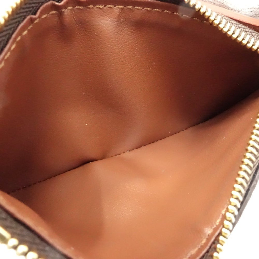 Louis Vuitton Brown Canvas Wallet (Tri-Fold) (Pre-Owned)