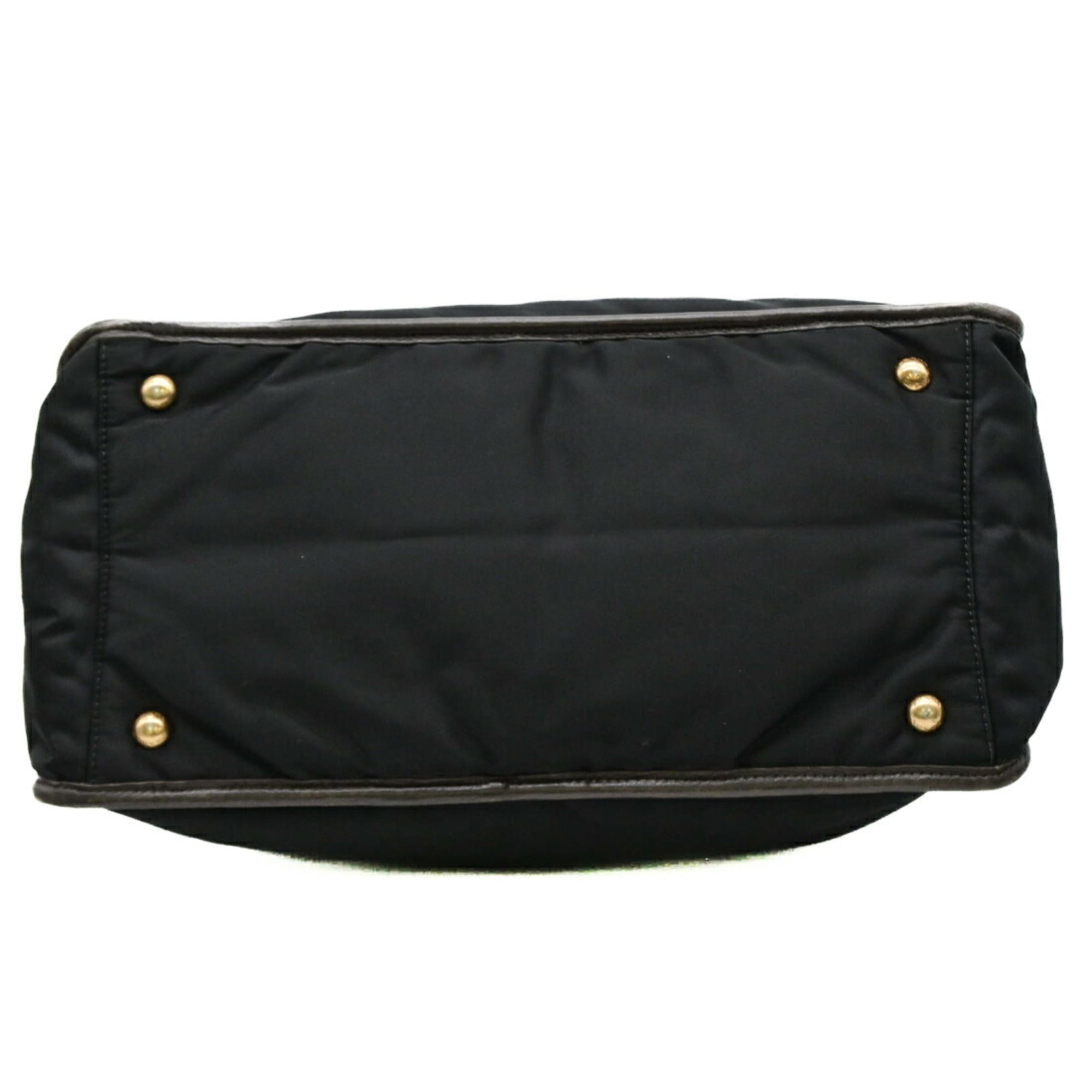 Prada Black Nylon Handbag Shoulder Bag (Pre-Owned)